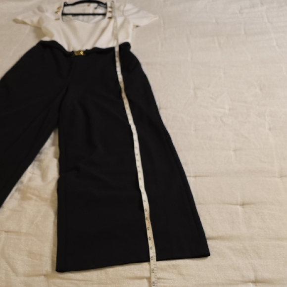 Karl Lagerfeld Black and White Jumpsuit Collection - Picture 13 of 16